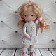 Кукла текстильная интерьерная ручной работы. Куклы и пупсы. Людмила (luda_dolls). Интернет-магазин Ярмарка Мастеров.  Фото №2