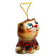 Ceramic bell 'Cat in a shirt'. Bells. Ceramics A. Boka. Интернет-магазин Ярмарка Мастеров.  Фото №2