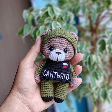 Военный талисман Мишка. . Сувениры и подарки ручной работы - Ярмарка Мастеров Сувениры и подарки ручной работы. Ярмарка Мастеров - ручная работа Военный талисман Мишка. Handmade.
