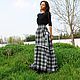 Boho-skirt 'Spring chic' Ready or custom-made, Skirts, Tashkent,  Фото №1
