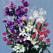 Картины и панно handmade. Livemaster - original item Picture of a Bouquet of flowers to Cyprus or Mediterranean. Handmade.