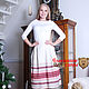 Skirt with traditional Russian ornament ' Alyonushka'. Skirts. Slavyanskie uzory. Online shopping on My Livemaster.  Фото №2