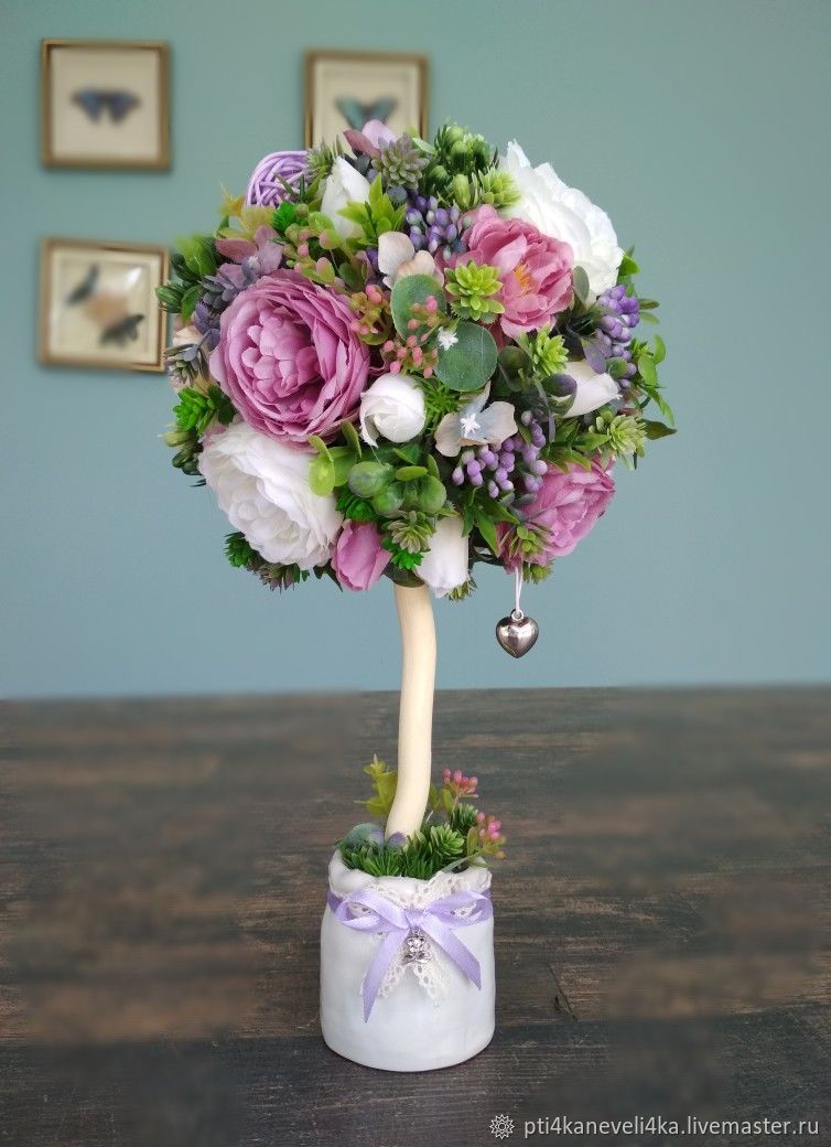 Топиарий "Признание" купить в интернет-магазине Ярмарка Мастеров по ...