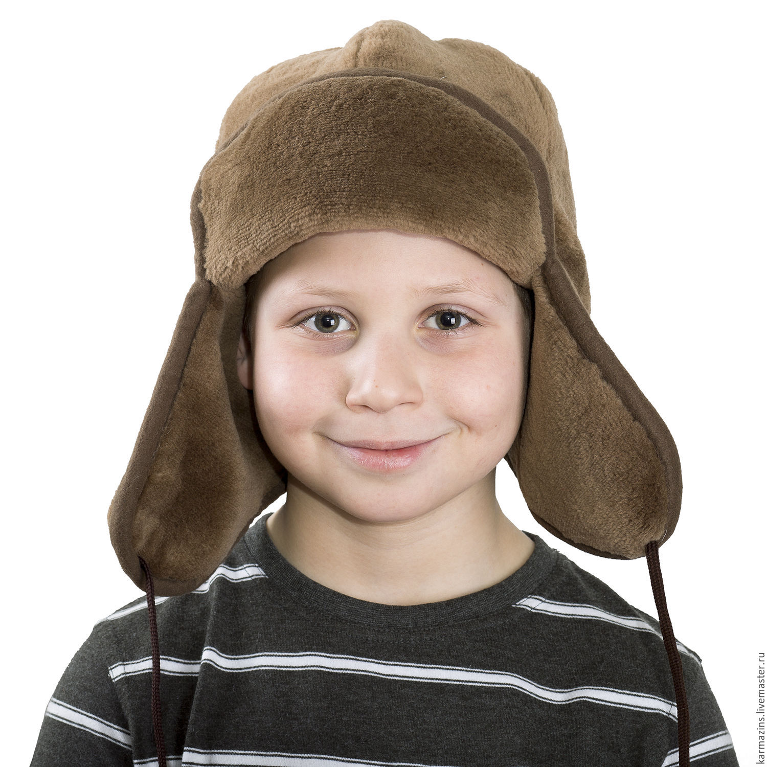 Детская шапка ушанка