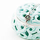 Кулон с якорем и кристаллом Swarovski "Эй, моряк". Кулон. Ольга (VladaShokolada). Интернет-магазин Ярмарка Мастеров.  Фото №2