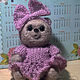 Felted toy Bear Violet. Felted Toy. Skaskilesa. Online shopping on My Livemaster.  Фото №2