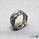 Silver  925 Twigs ring with moonstone. Rings. Elena Shevchenko  jeweller (odoli). My Livemaster. Фото №6