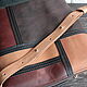 Сумка-тоут женская из натуральной кожи. Сумка-тоут. Leather Fish Crafts - Изделия из кожи. Ярмарка Мастеров.  Фото №6