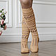 Summer boots ' Svetlana'. High Boots. KnittedBoots. Online shopping on My Livemaster.  Фото №2