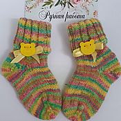 Одежда детская handmade. Livemaster - original item Socks: 9,5 cm. Handmade.