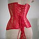 Прозрачный кружевной корсет. Корсеты. Shi Corset (Анна). Интернет-магазин Ярмарка Мастеров.  Фото №2