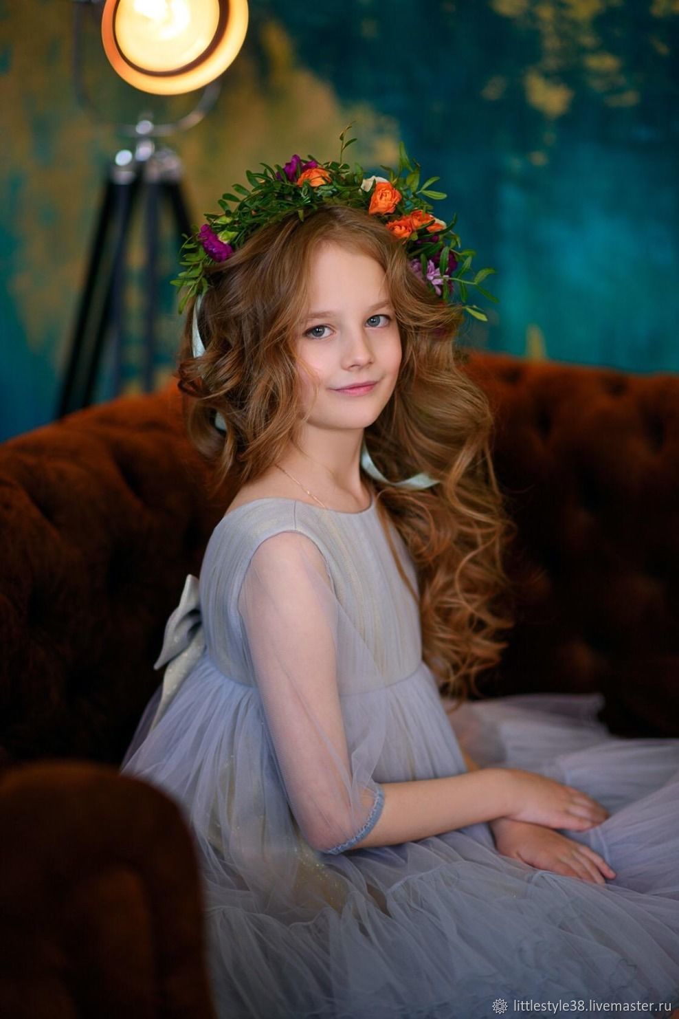 Платье: "Зефирка" в дымчато -сером цвете в интернет-магазине Ярмарка ...