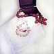 Handkerchief women's Batiste lace monogram, Handkerchiefs, Moscow,  Фото №1