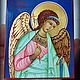 The Holy Guardian Angel.Hand painted icon. Icons. svetmiru. My Livemaster. Фото №6