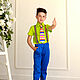 Костюм для мальчика "Стиляги", галстук в полоску, Блузки и рубашки, Ижевск,  Фото №1