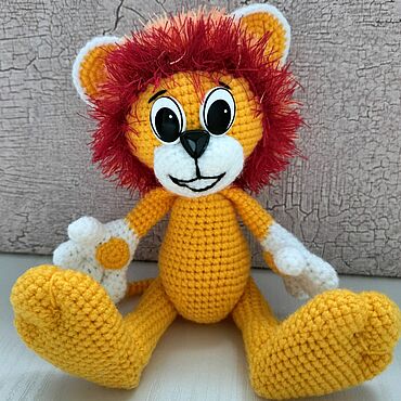 Куклы и игрушки ручной работы. Ярмарка Мастеров - ручная работа Львёнок. Handmade.