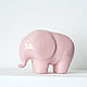 Ceramic piggy Bank 'Elephant'. Figurines. Hill & Mill. My Livemaster. Фото №4