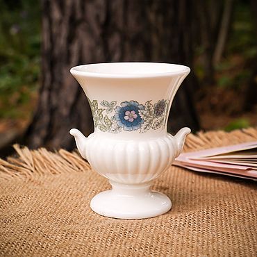 Винтаж ручной работы. Ярмарка Мастеров - ручная работа Винтаж: WEDGWOOD вазочка "Clementine”, Англия, 1980-1990 гг.. Handmade.