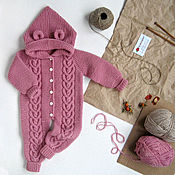 Одежда детская handmade. Livemaster - original item Children`s knitted jumpsuit 