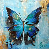 Картины и панно handmade. Livemaster - original item Pictures: Interior painting butterfly. Handmade.
