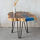 Table made of sawn mountain elm 'Elm'. Tables. uloft. Online shopping on My Livemaster.  Фото №2