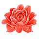 Silicone soap mold ' small peony 2D», Form, Shahty,  Фото №1