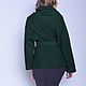 Loden jacket, dark green. Coats. Voielle. My Livemaster. Фото №5