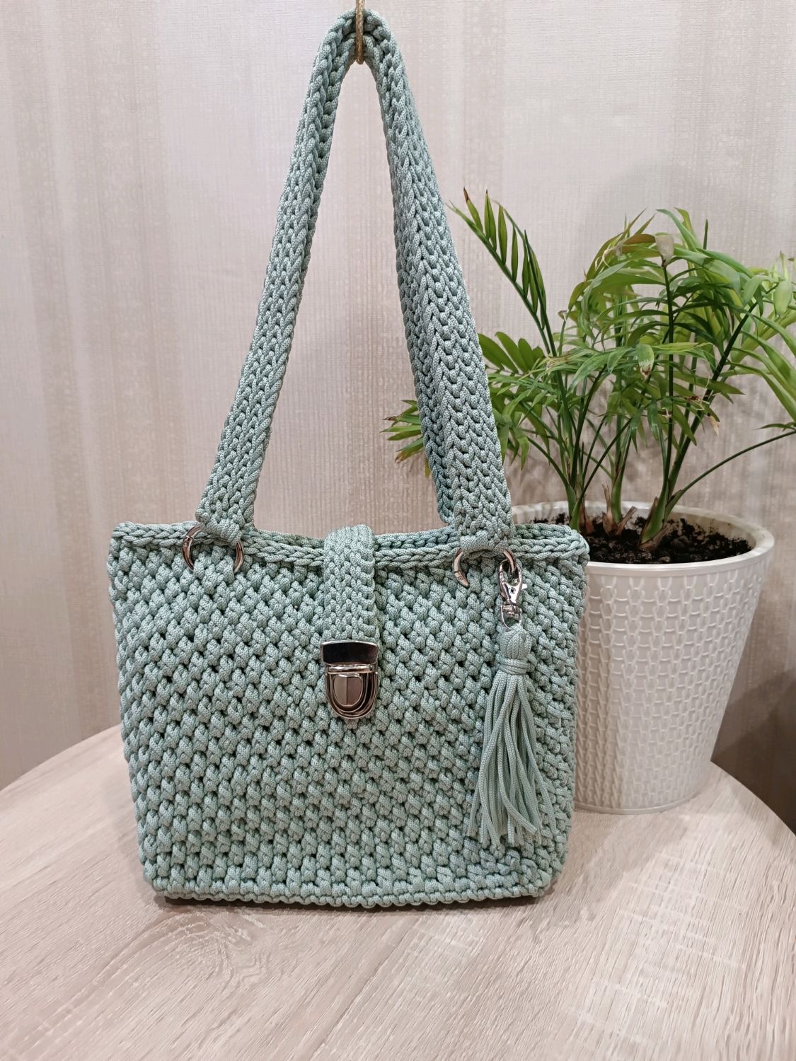 Сумка вязаная крючком в интернет-магазине Ярмарка Мастеров по цене 2550 ...