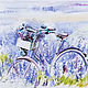 Order 'Purple summer', a watercolor painting on paper. Annet Loginova. Livemaster. . Pictures Фото №3