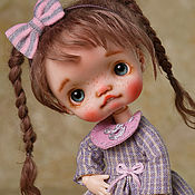 Куклы и игрушки handmade. Livemaster - original item Anfisa articulated doll on the body of obitsu 11. Handmade.