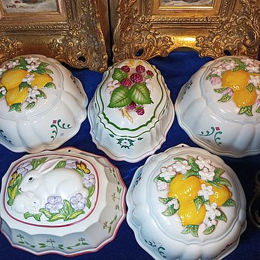 Винтаж ручной работы. Ярмарка Мастеров - ручная работа Винтаж: Franklin Mint.Молд.Формочка.Декор.форма сервировочная. Handmade.