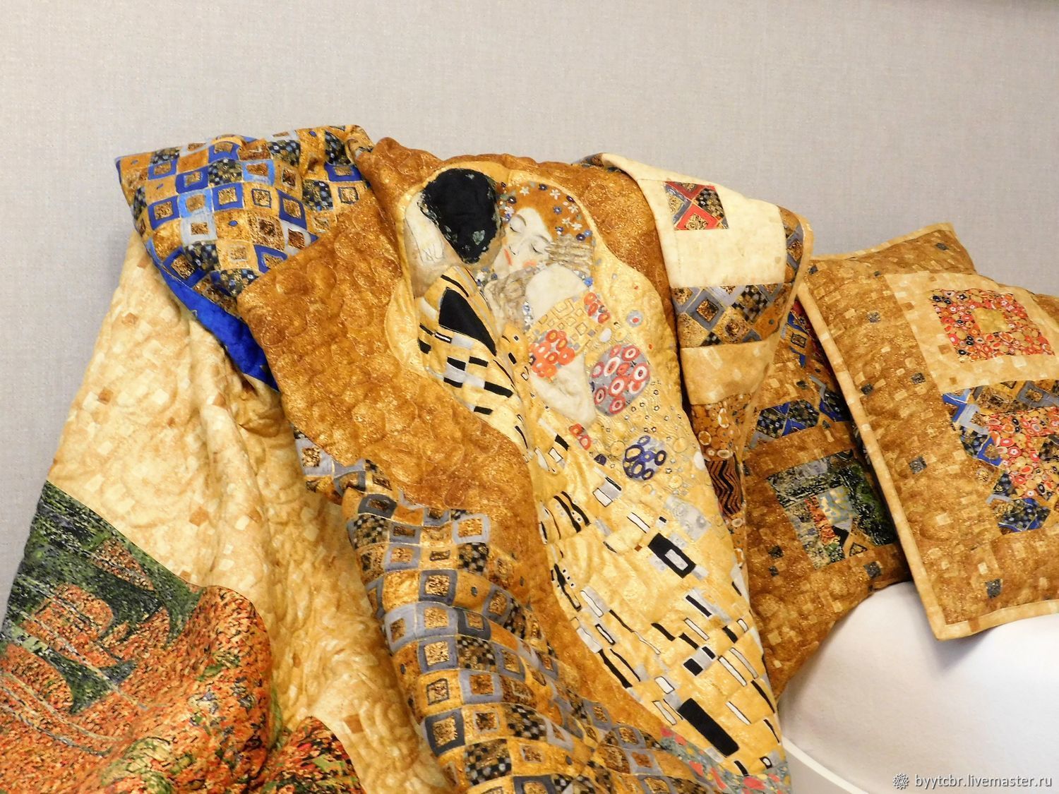 Лоскутное одеяло GUSTAV KLIMT лоскутное одеяло, лоскутный комплект