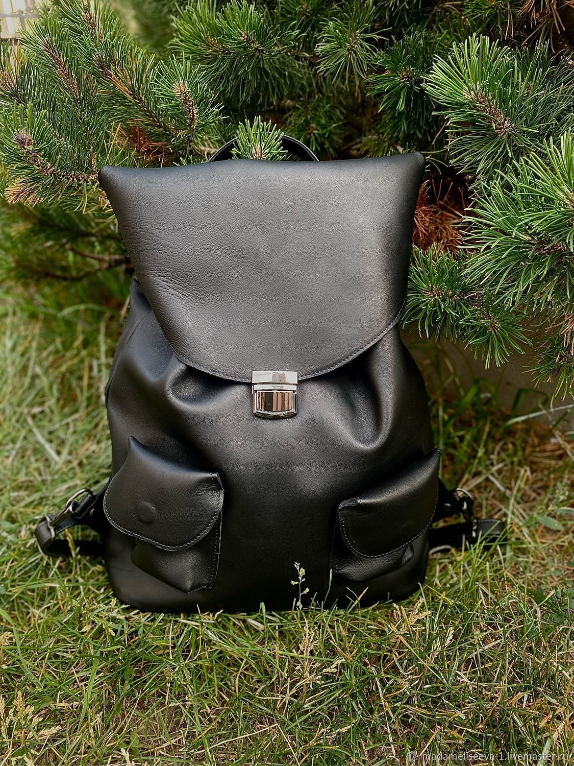 Рюкзак кожаный женский MOROCCO черный в интернет-магазине Ярмарка ...