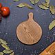 Wooden Board for serving 'Apple', color ' walnut'. Utensils. derevyannaya-masterskaya-yasen (yasen-wood). My Livemaster. Фото №6