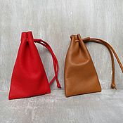 Материалы для творчества handmade. Livemaster - original item Leather bags for accessories. Handmade.