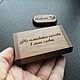 Wooden flash drive with engraving in a box, gift made of wood, usb. Flash drives. fleshki22. My Livemaster. Фото №5