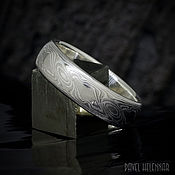 Перстень золотой мужской Мокуме Гане "Четыре стихии"