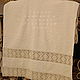 Order Towel champagne linen lace-2. flax&lace. Livemaster. . Towels Фото №3