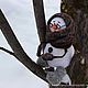 Snowman Maruska. Snowmen. crafts philosophy. Online shopping on My Livemaster.  Фото №2