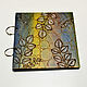 Sketchbook wood cover 22x22sm "Twigs". Notebooks. EVAG. My Livemaster. Фото №4