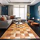  ковёр ручной работы из шкур коровы. Ковры для дома. Luxury Patchwork. Ярмарка Мастеров.  Фото №4