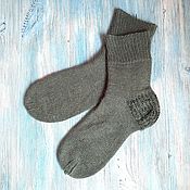 Аксессуары handmade. Livemaster - original item Knitted storm socks, size 44-45 warm granny hand-knitted. Handmade.