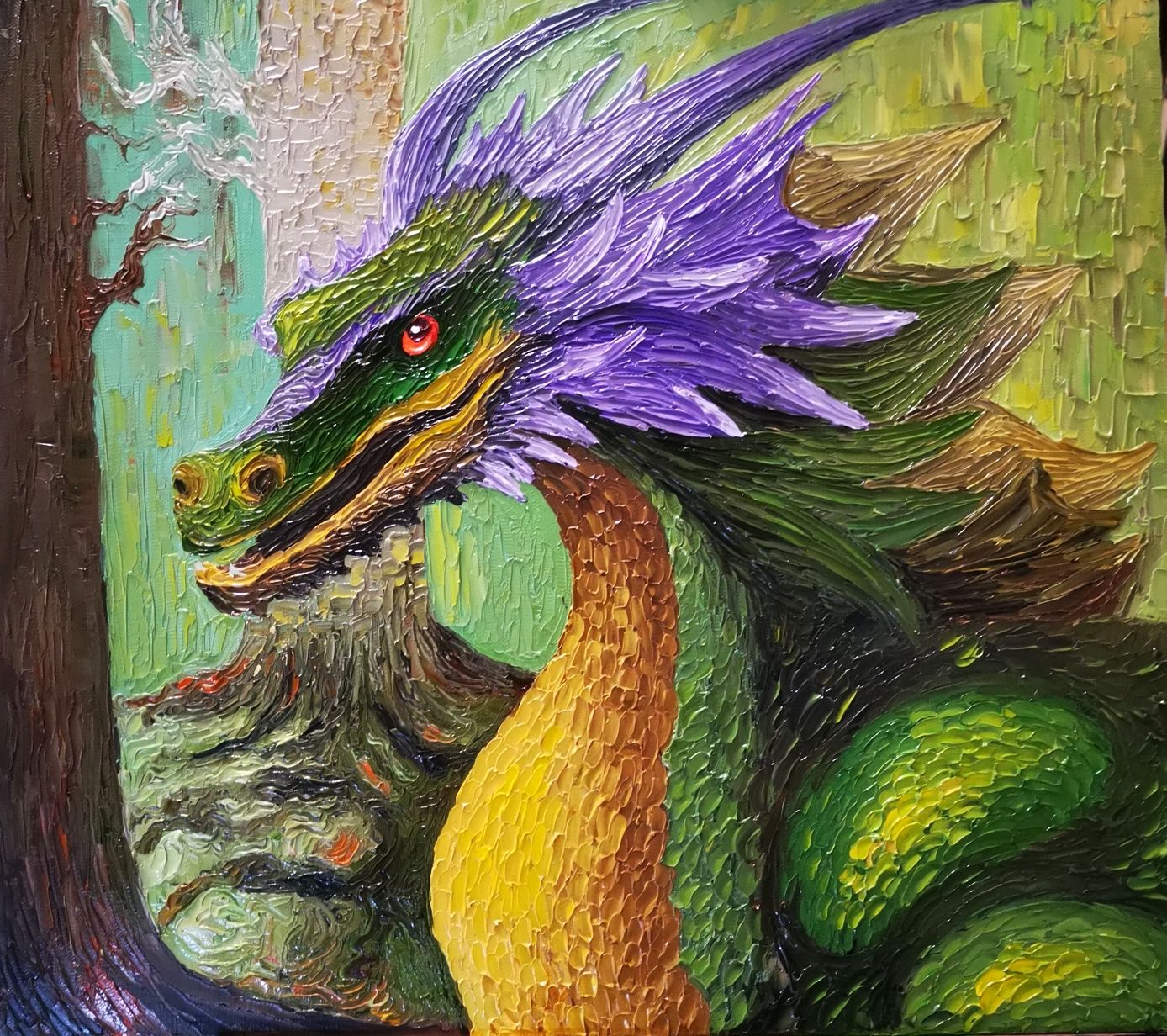 Картина-постер печать на натуральном холсте (Жикле) купить в интернет ...