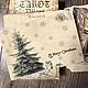 'New year vintage ' cattail envelopes, Gift Envelopes, Moscow,  Фото №1