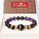 Bracelet and earrings for Virgo for good luck!. Bead bracelet. Beautiful jewelry from stones. My Livemaster. Фото №5