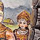  550. Декор.панно По сказке Аленький цветочек. Элементы интерьера. Татьяна - шкатулки для души. Ярмарка Мастеров.  Фото №5