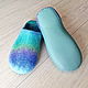 Felted Slippers. Slippers. Saenko Natalya. My Livemaster. Фото №9