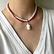 Чокер из жемчуга. Жемчужная нить. Бусы из жемчуга. Чокер. 4NADYA Jewelry. Интернет-магазин Ярмарка Мастеров.  Фото №2