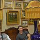 Заказать Абажур для антикварной фарфоровой лампы. Ольга Корольчук. Ярмарка Мастеров. . Абажуры и плафоны Фото №3