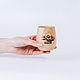 Деревянный стакан из сибирского кедра с гравировкой  C32. Стаканы. ART OF SIBERIA. Ярмарка Мастеров.  Фото №5